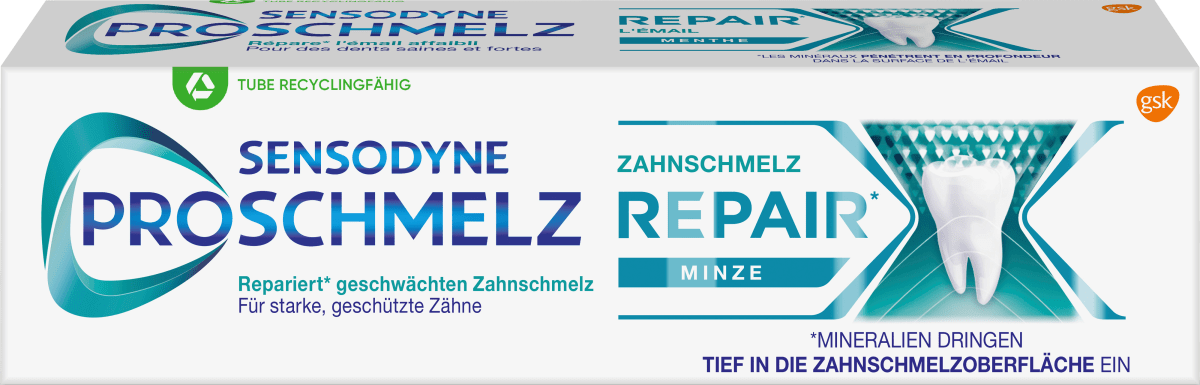 Zahnpasta ProSchmelz Repair Minze, 75 ml