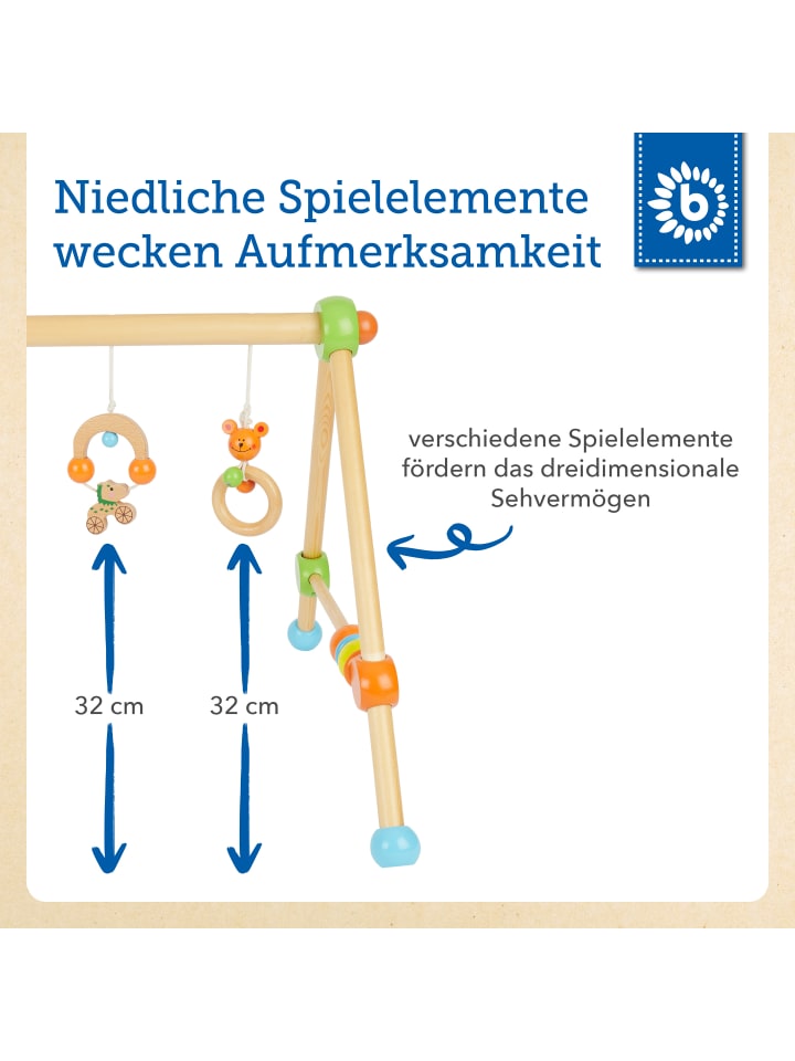 Bieco Spielwaren Spielbogen aus Holz - ab Geburt in Mehrfarbig günstig kaufen onesize