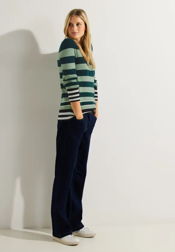 CECIL Multicolor Streifenpullover