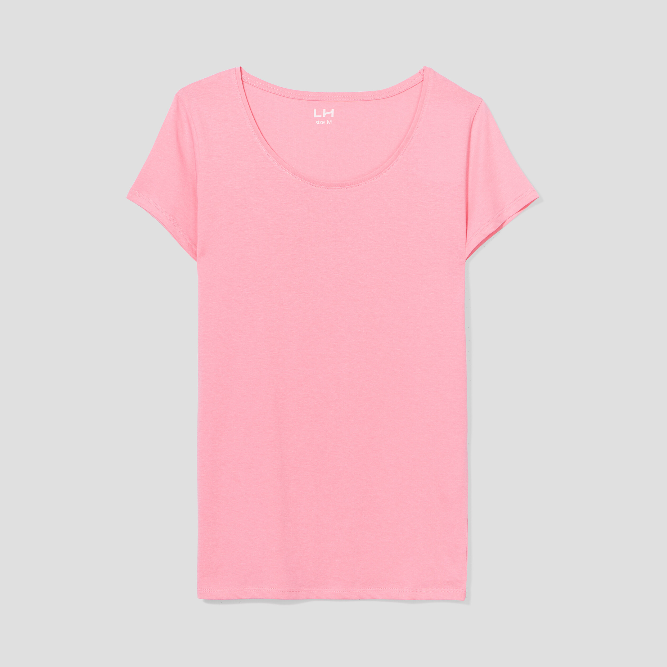 T-shirt manches courtes rose femme | La Halle