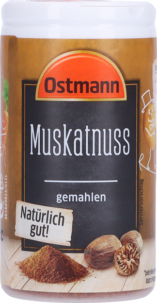 Ostmann Muskatnuss gemahlen