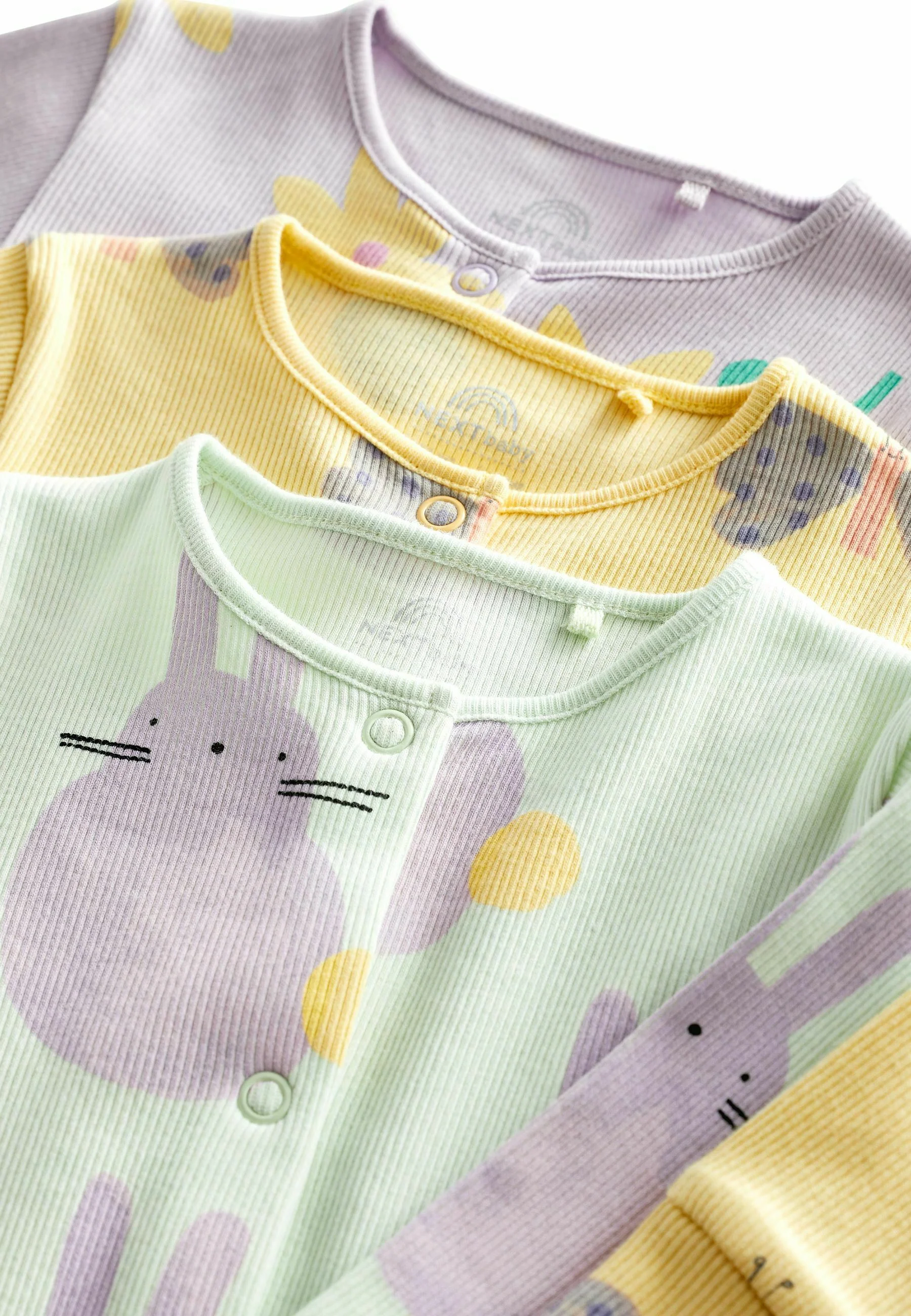 Siguiente PAQUETE DE 3 PIES SIN PIES ESTAMPADOS - AJUSTE REGULAR - Pijamas