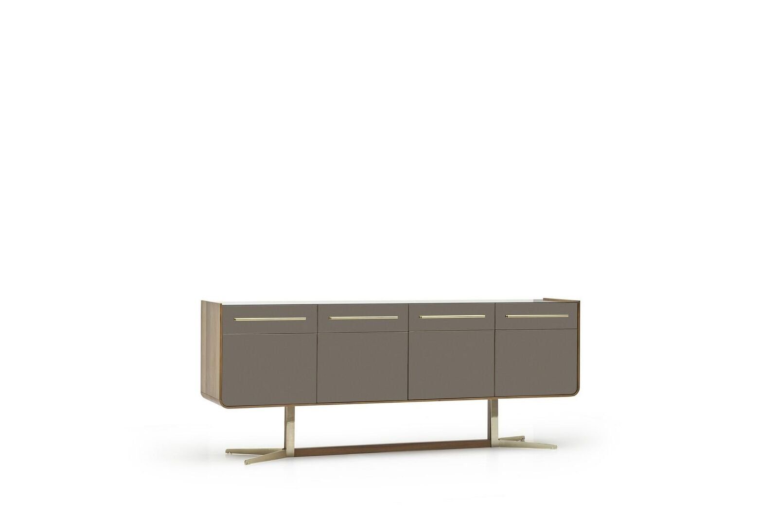 JVmoebel Wohnwand Schrank Wand Wohnzimmer tv Möbel Schrankwand Media rtv Wohnen, (3-St., 1x TV-Ständer + 2x Wandregal), Made in Europa