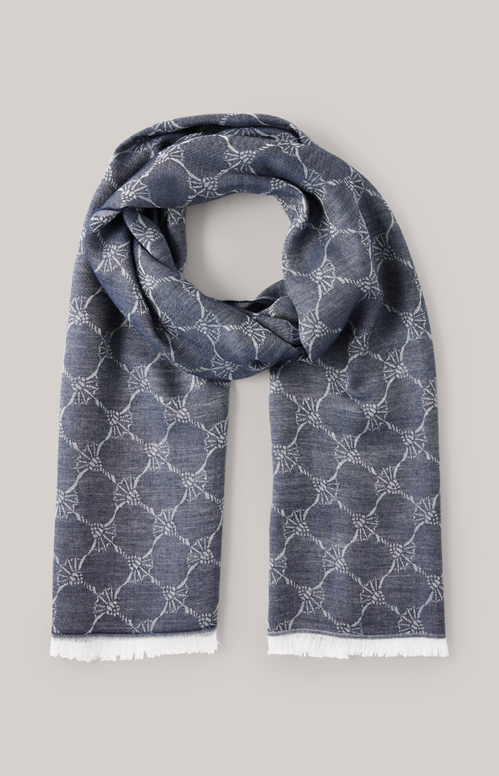 Cornflower Schal Ferdis in Navy/Silbergrau