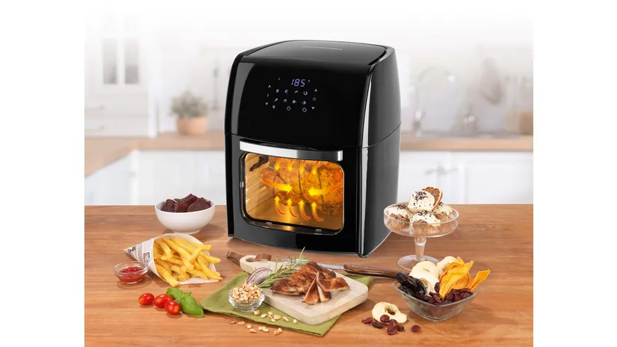 GOURMETMAXX Digitale Heißluftfritteuse XL
