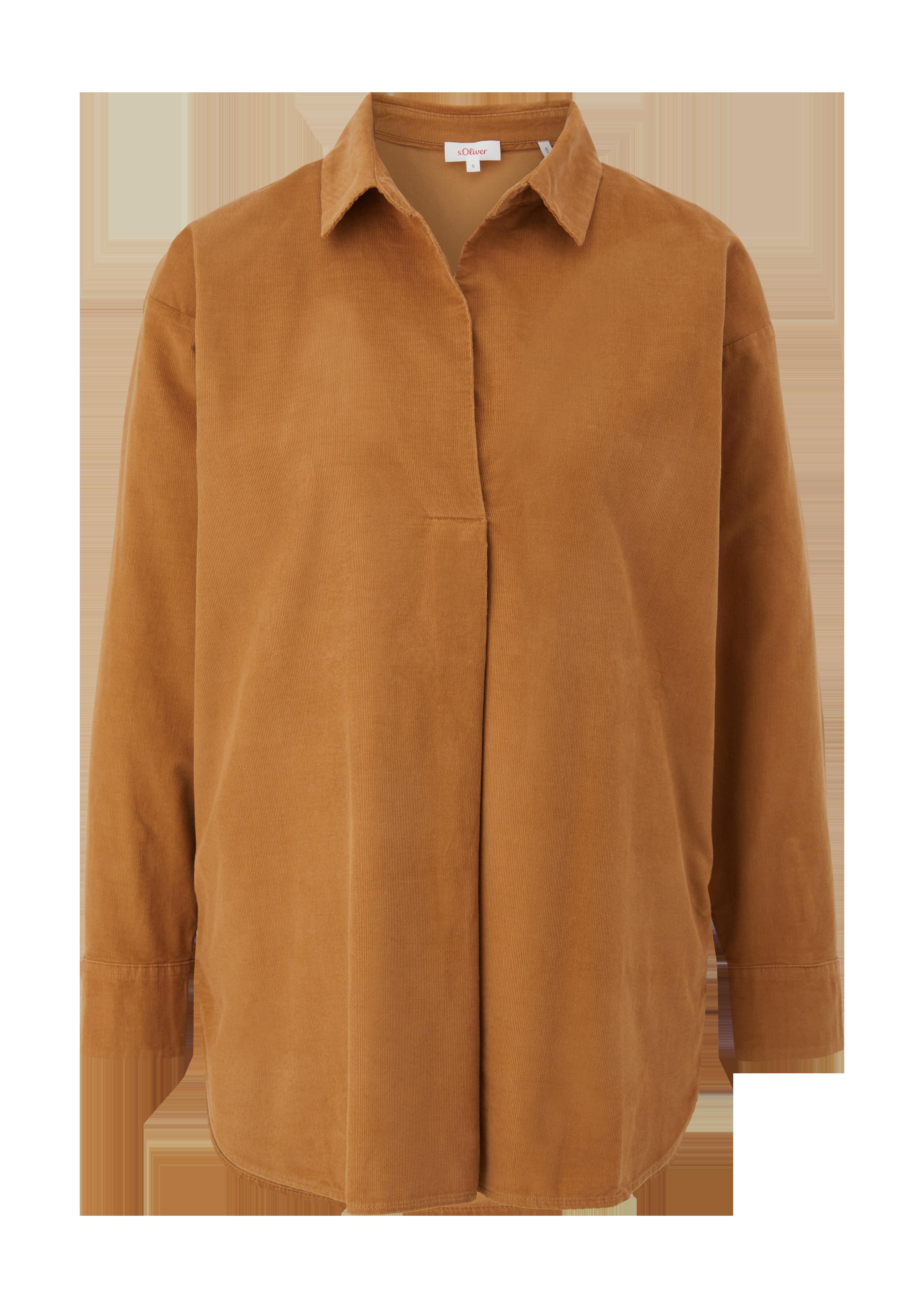 Bluse aus Feincord   2120882-8469