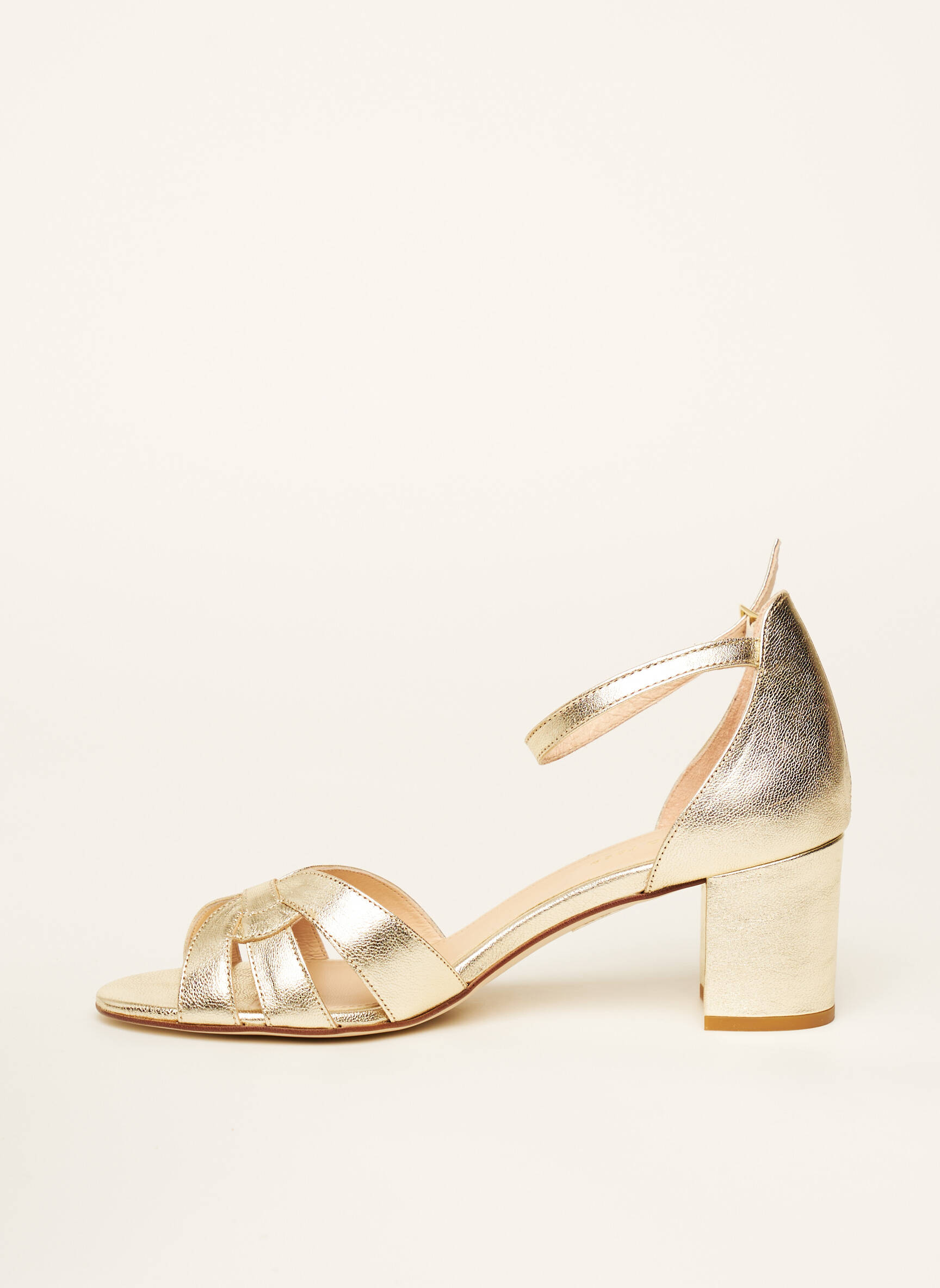 Georgia Rose Sandales Nu Pieds Femme couleur jaune