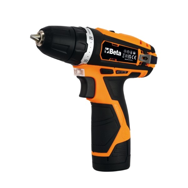 Beta 020566022 BW 2056E 12V Ασύρματο Δράπανο 12V + σετ εργαλείων 146 τεμαχίων