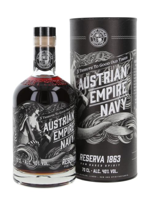 Austrian Empire Navy Rum Reserve 1863 0,7 l·40 % vol
