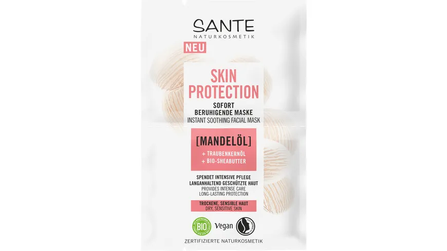 SANTE Skin Protection Beruhigende Maske 8 ml