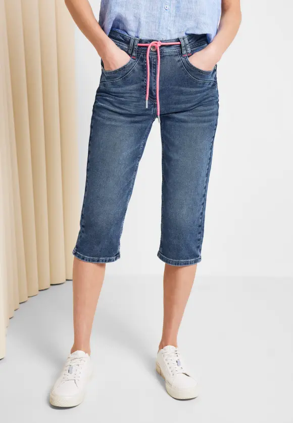CECIL Slim Fit Jeans Caprihose
