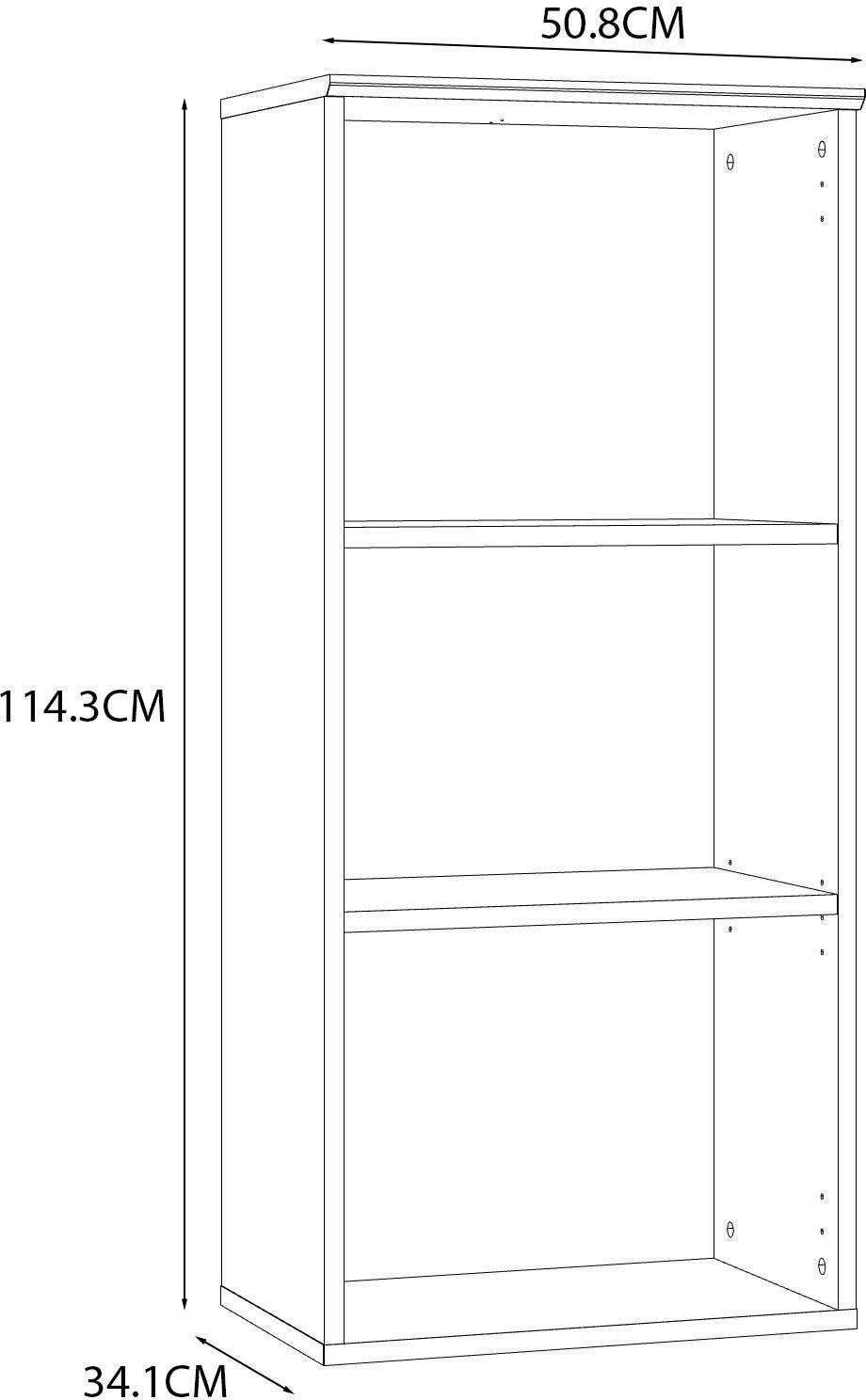 FORTE Aktenregal Mindi, Breite 50,8 cm