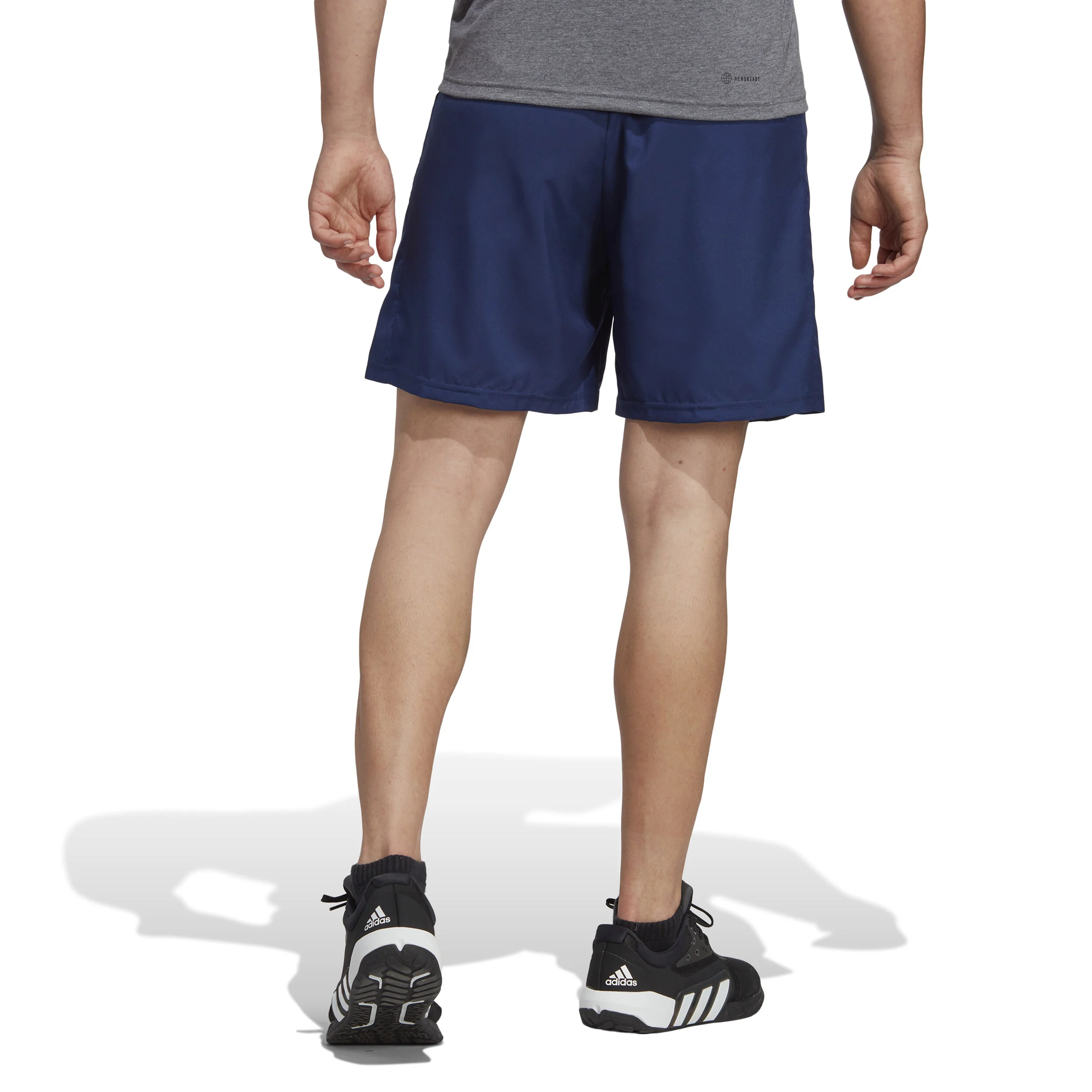 Essentials Shorts Herren - Dunkelblau, Weiß