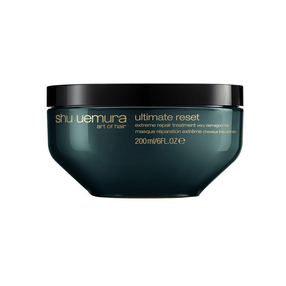 shu uemura art of hair masque ultimate reset masque cheveux très abimés