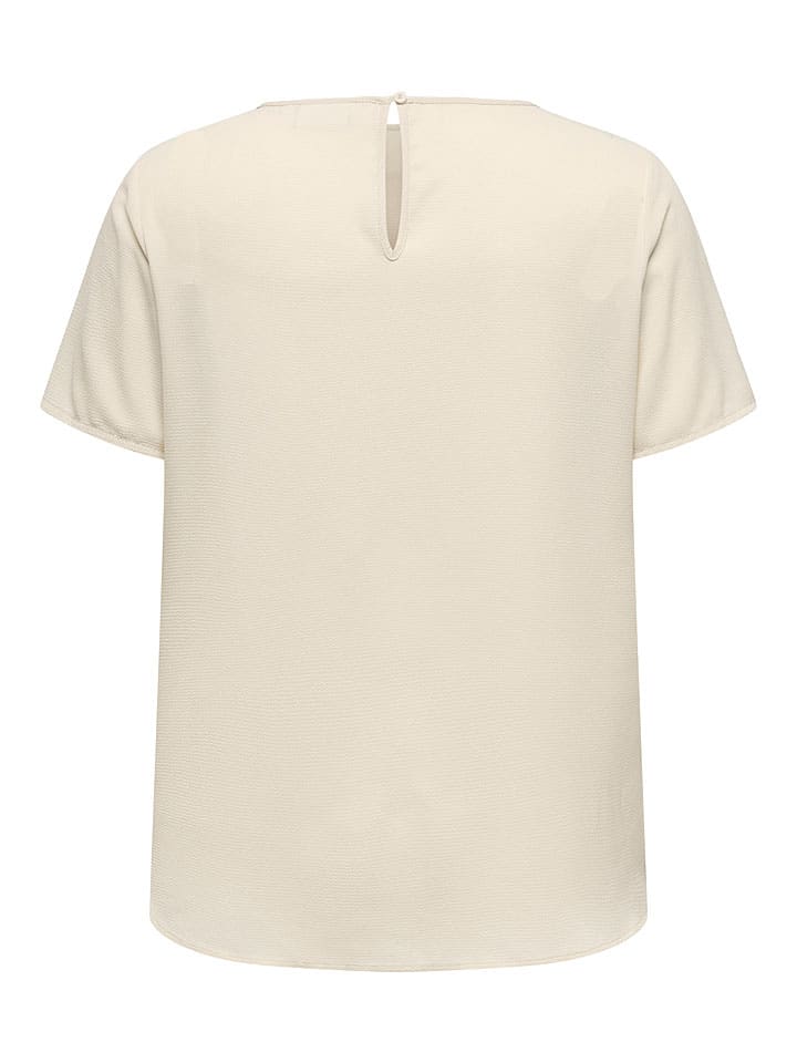 ONLY Carmakoma Bluse in Creme günstig kaufen