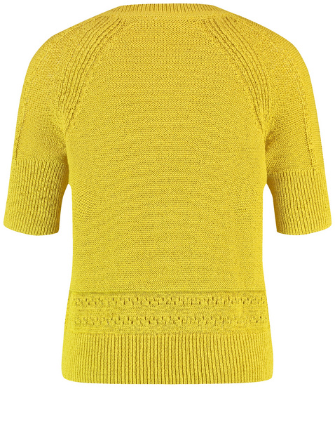 Kurzarmpullover aus Sommerstrick