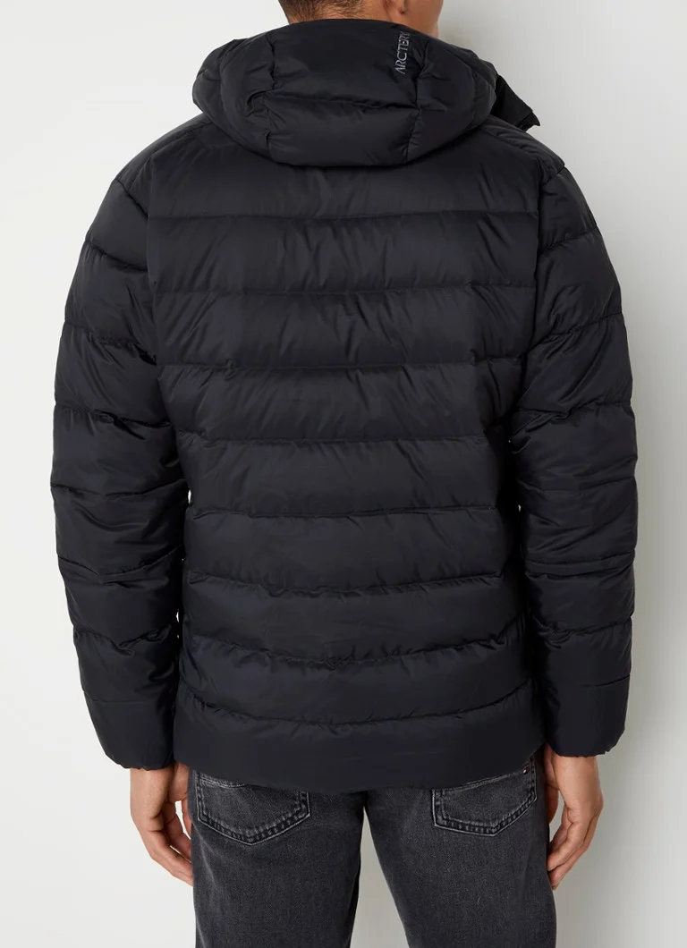 Arc'teryx Thorium lightweight quilted jacket with down filling and zippered pockets