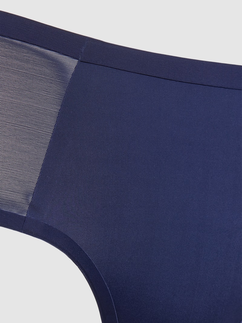 Panty mit elastischen Bund Modell 'Louise' in marineblau