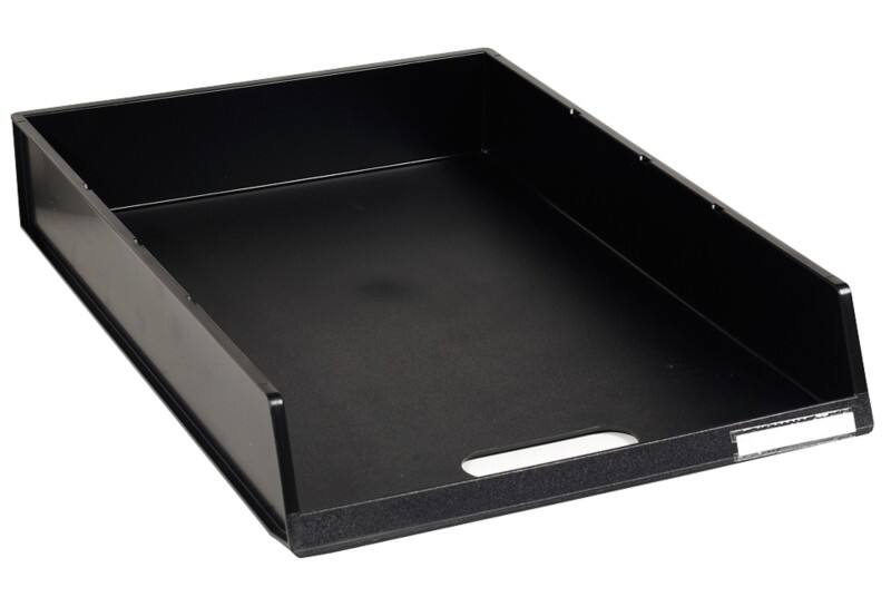 Exacompta Briefablage Classic 11014D Polystyrol 500 Blatt Schwarz 59 x 24,6 x 34,5 cm 6 Stück