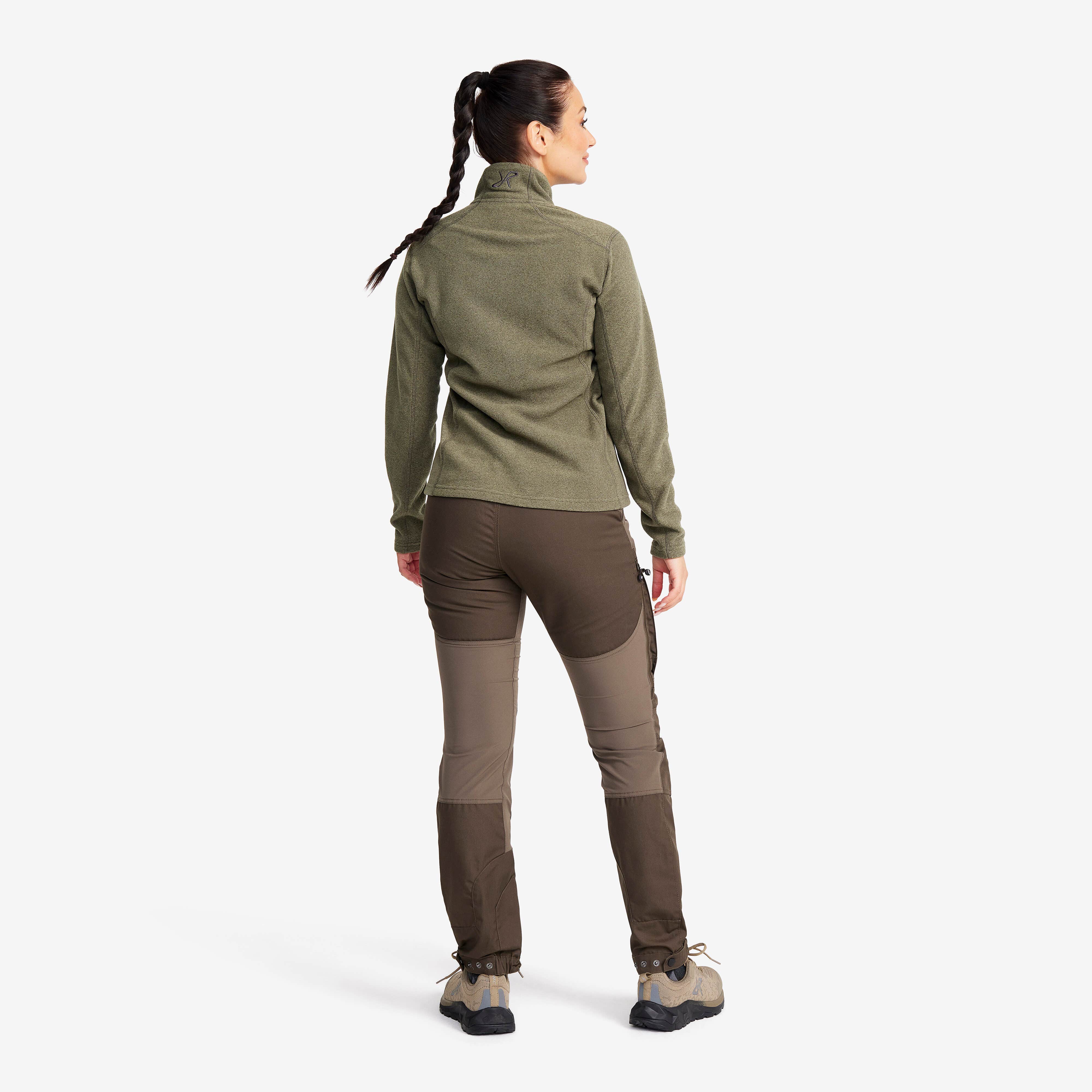Essential Full-zip Fleece Femme Grape Leaf