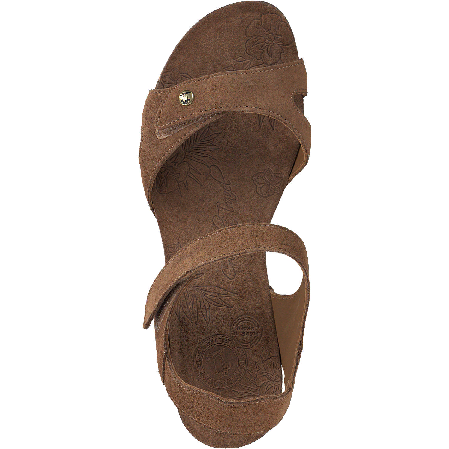 Panama Jack Vila B, Plateau-Sandaletten, Damen, Braun
