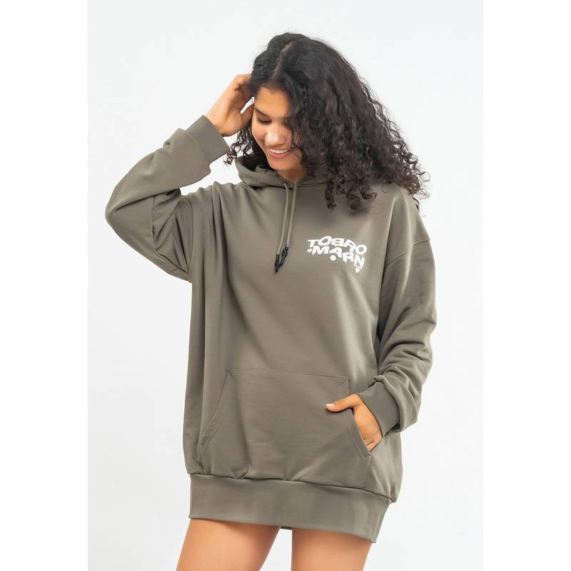 Tom Barron WOMEN OVERSIZE FIT TUNIC SWEATSHIRT Sweatshirt Damen