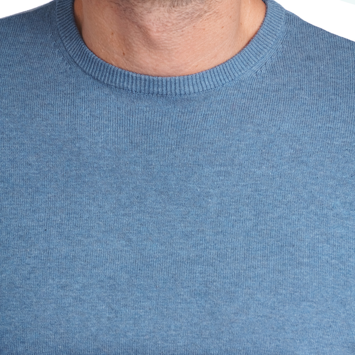 Herren Feinstrickpullover mit Rundhals