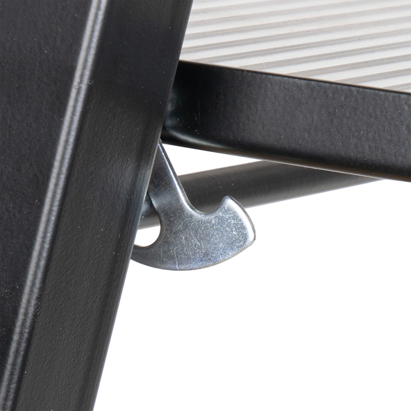 Klappbare Aluminium Haushaltsleiter 2 Stufen