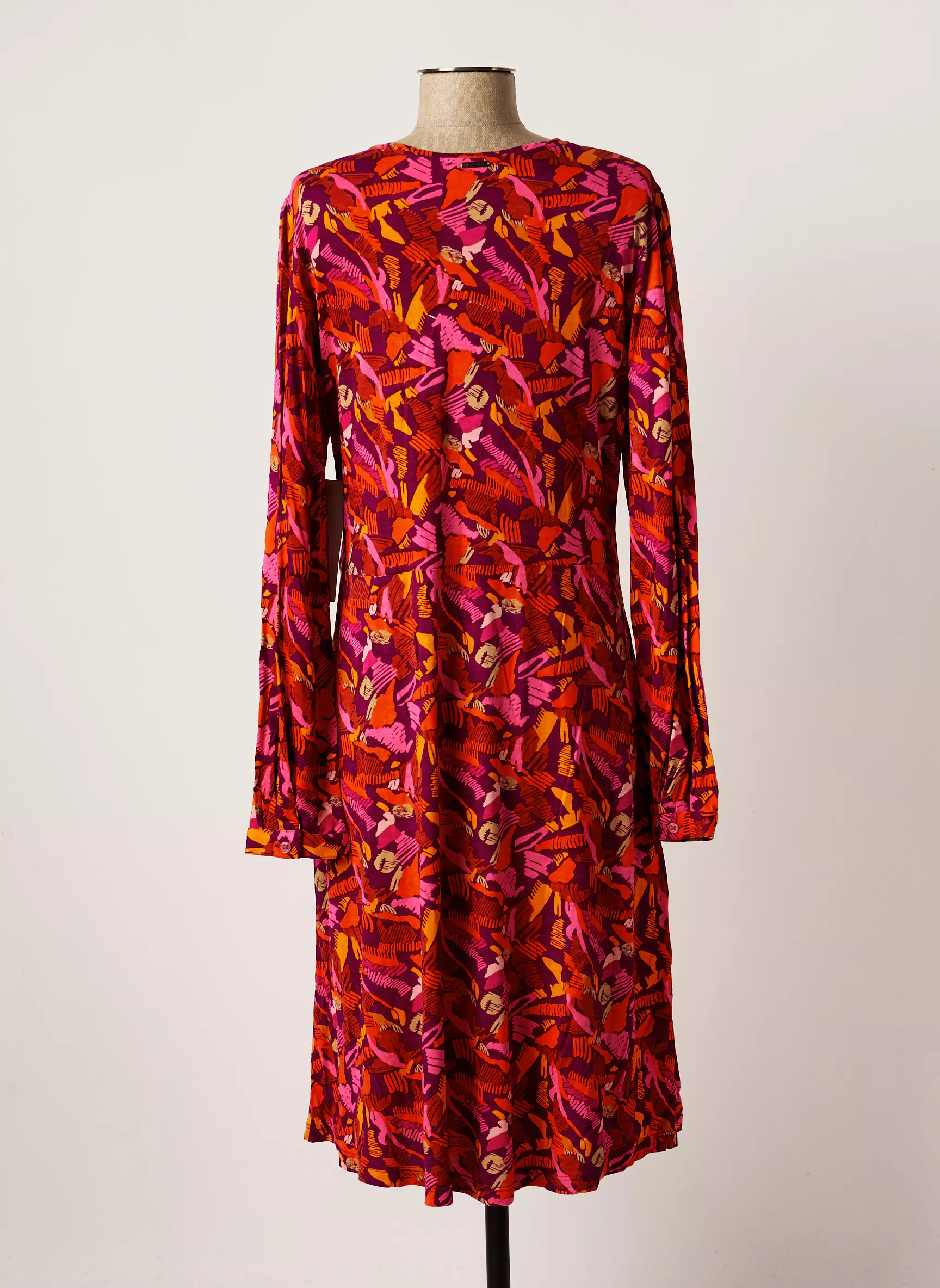 Agathe   Louise Robes Mi Longues Femme couleur violet