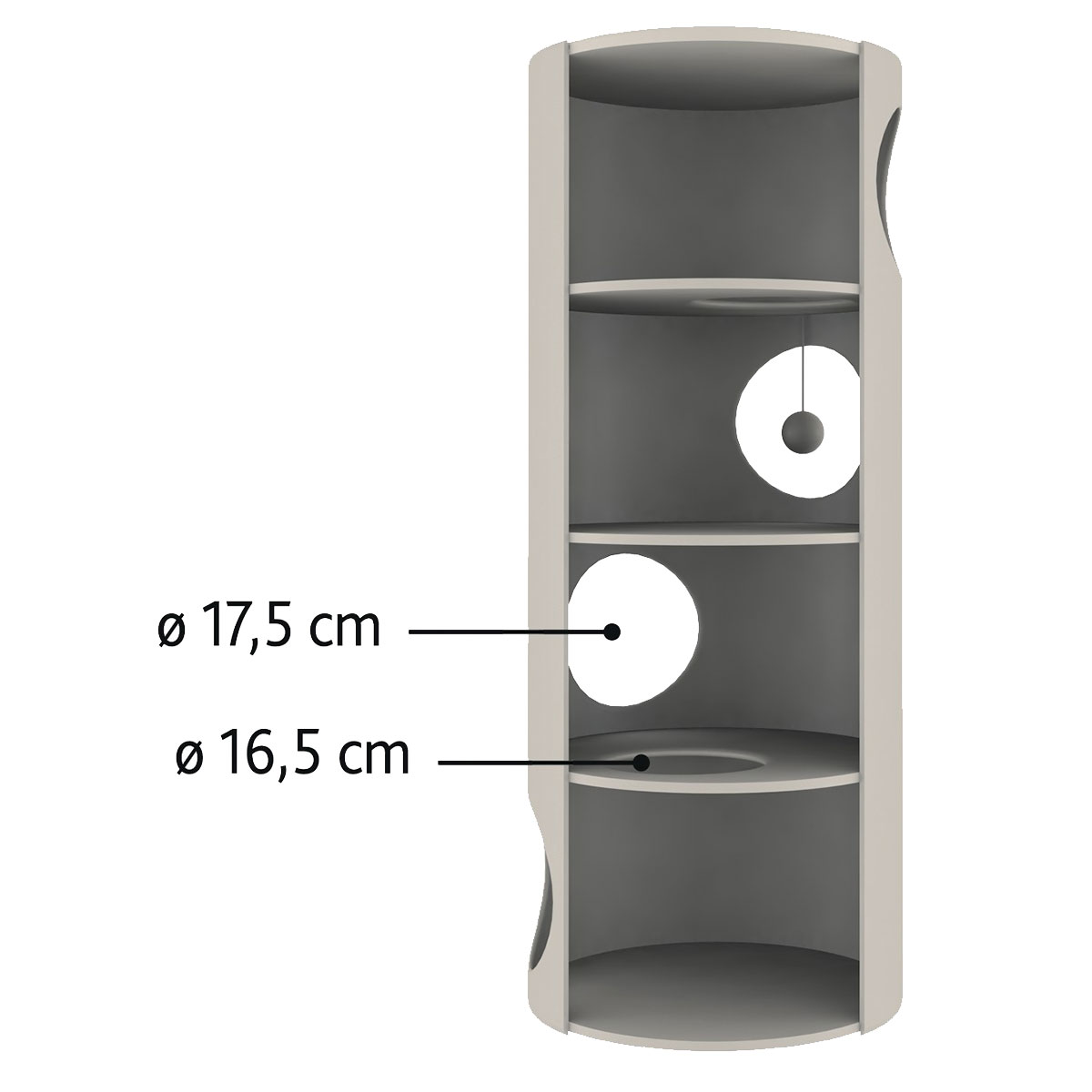 Trixie Kratztonne Edoardo 100 cm günstig kaufen
