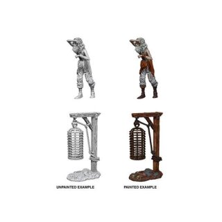 Hanging Cage: Wizkids Deep Cuts Unpainted Miniatures