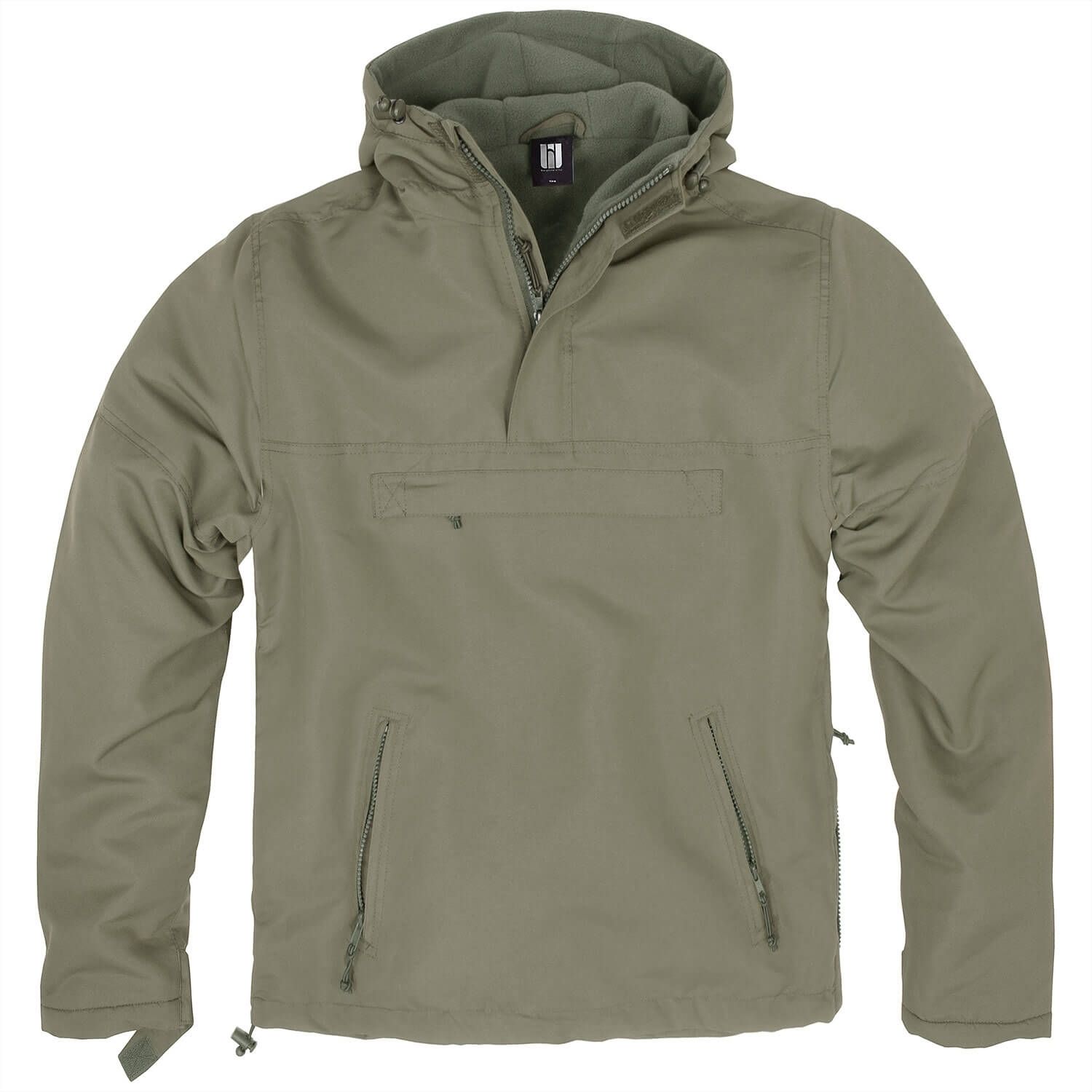 Hooded Windbreaker mit Fleecefutter