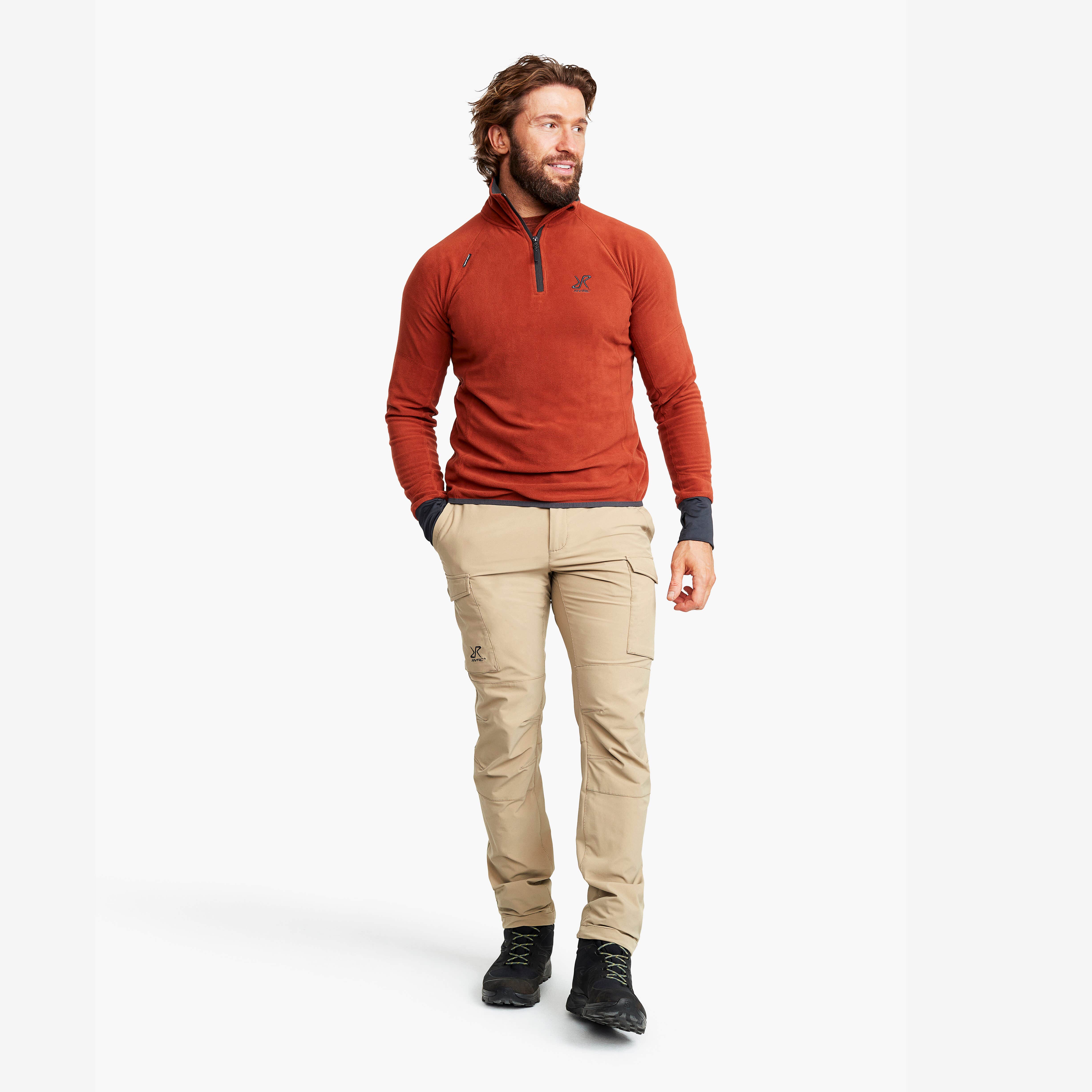 Adventure Cargo Stretch Pants Homme Khaki