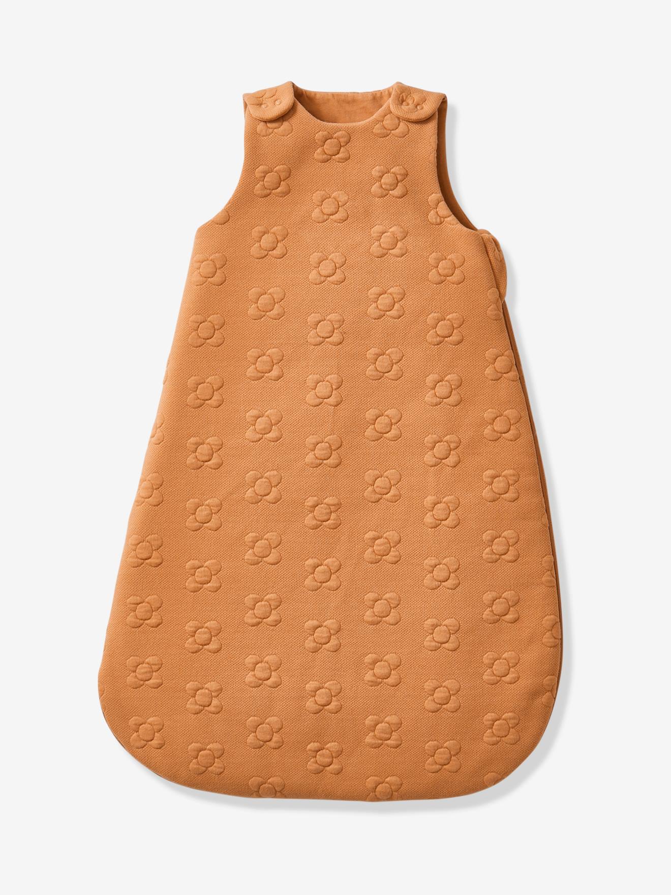 Vertbaudet Baby Schlafsack JACQUARD personalisierbar Oeko-Tex - ocker