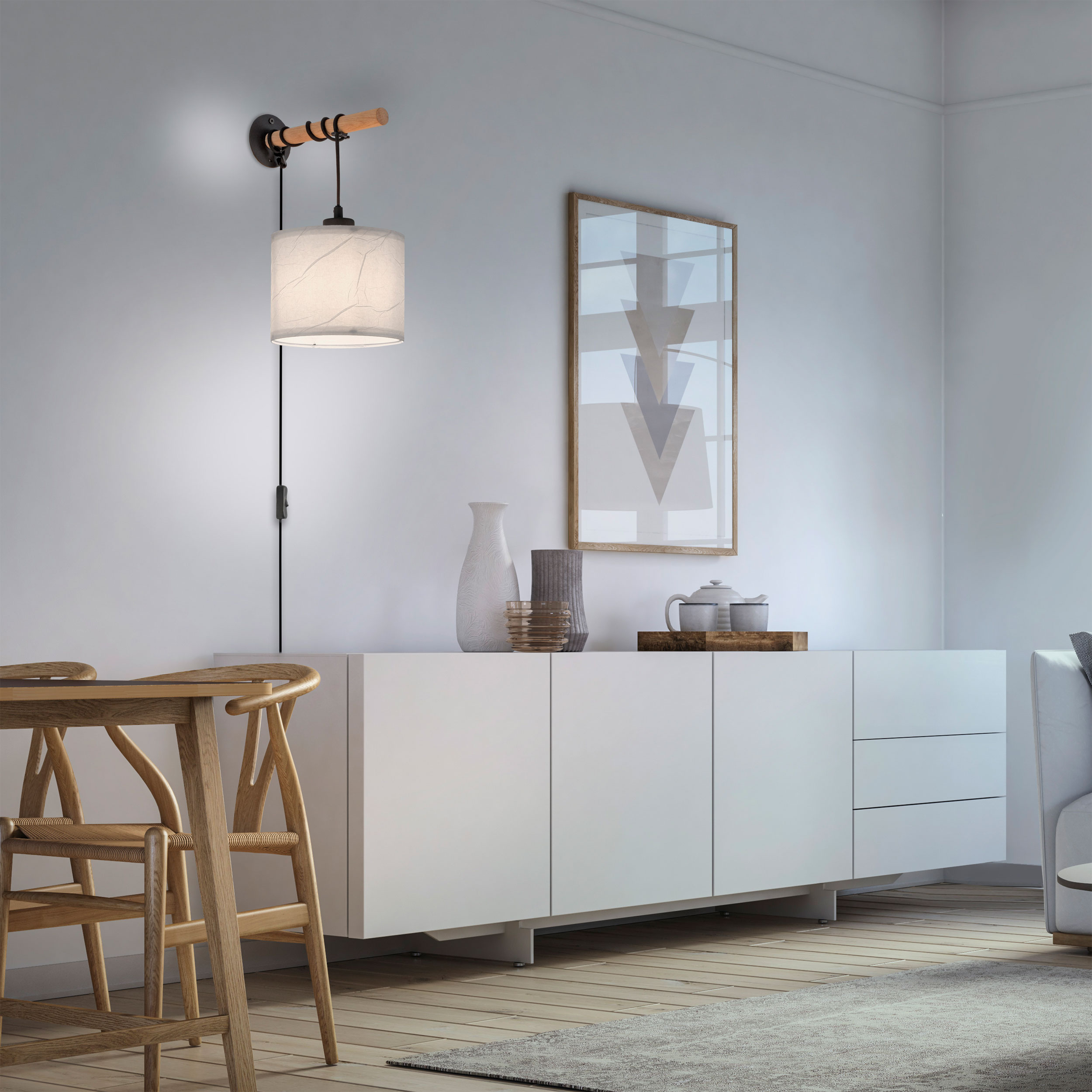 JUST LIGHT.Wandleuchte 1flg
