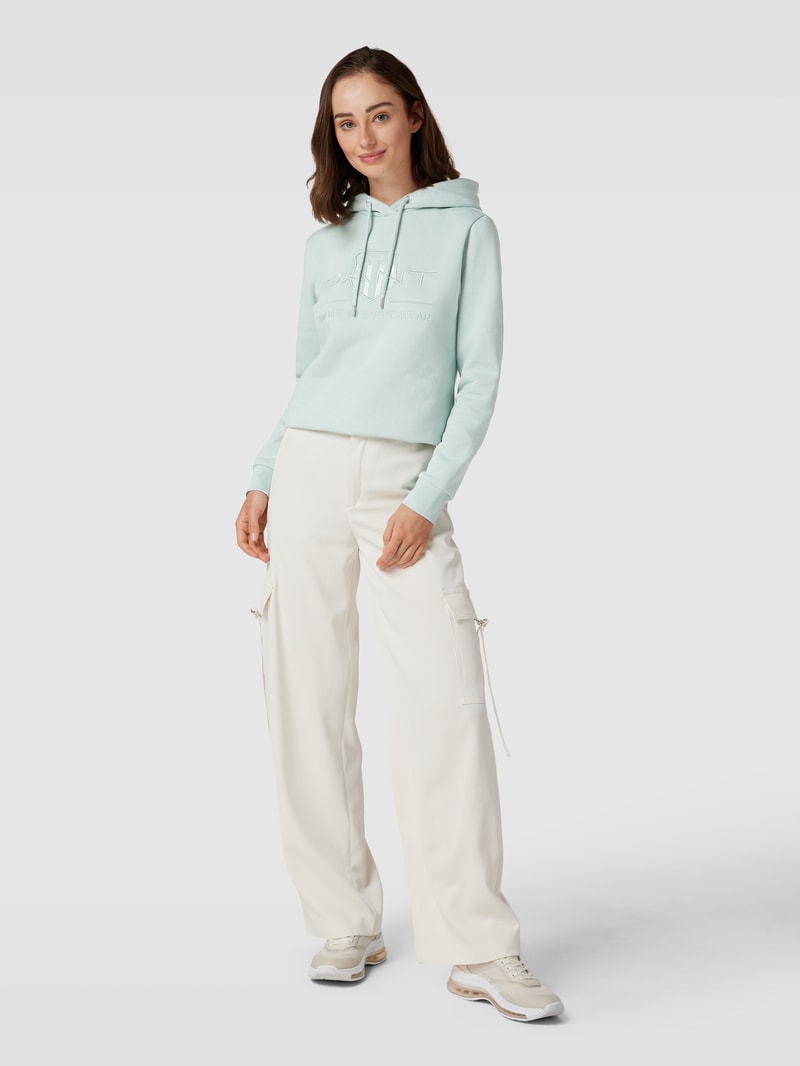Hoodie mit Kapuze in mint