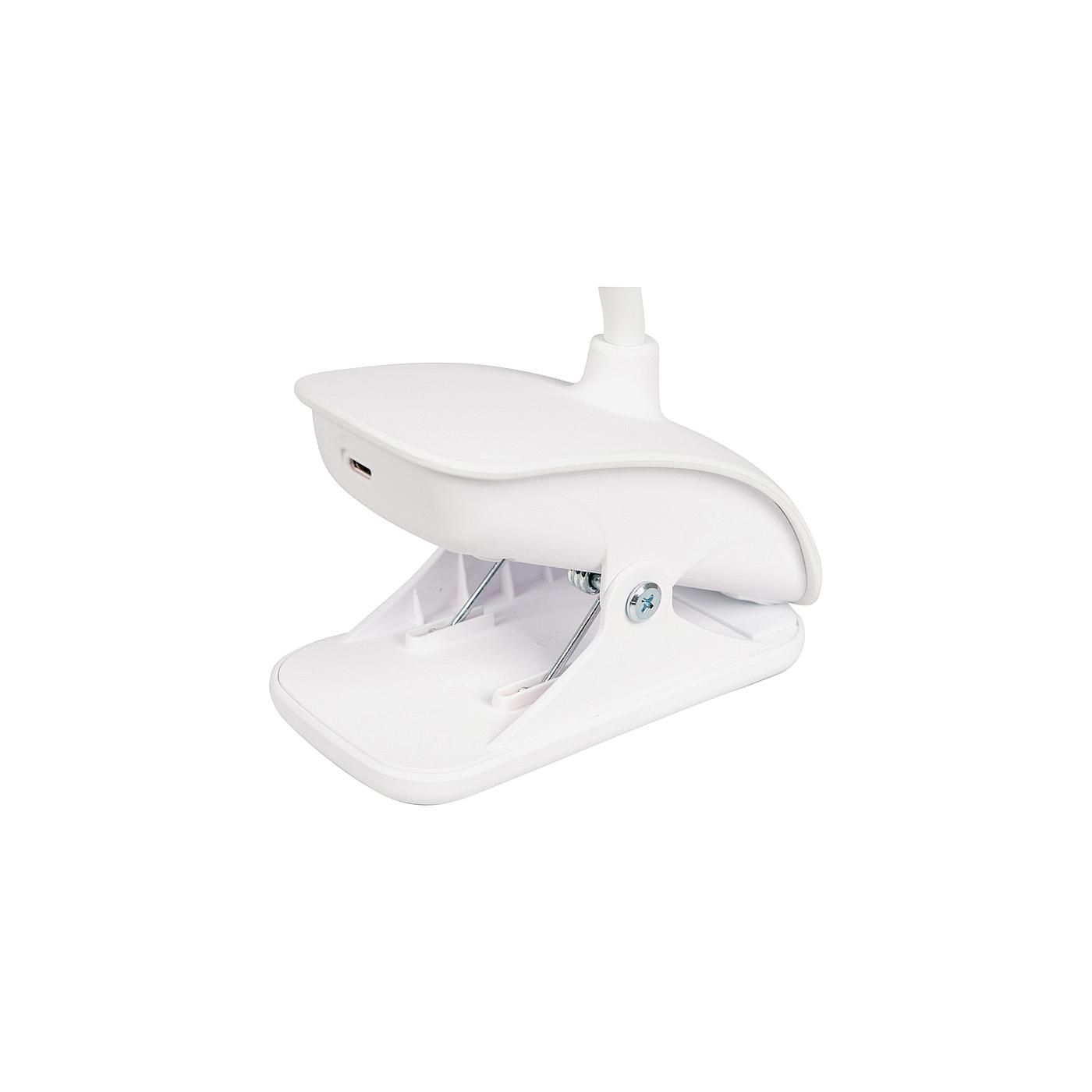 Bo-Camp Flex weißer Tischventilator mit Klemme