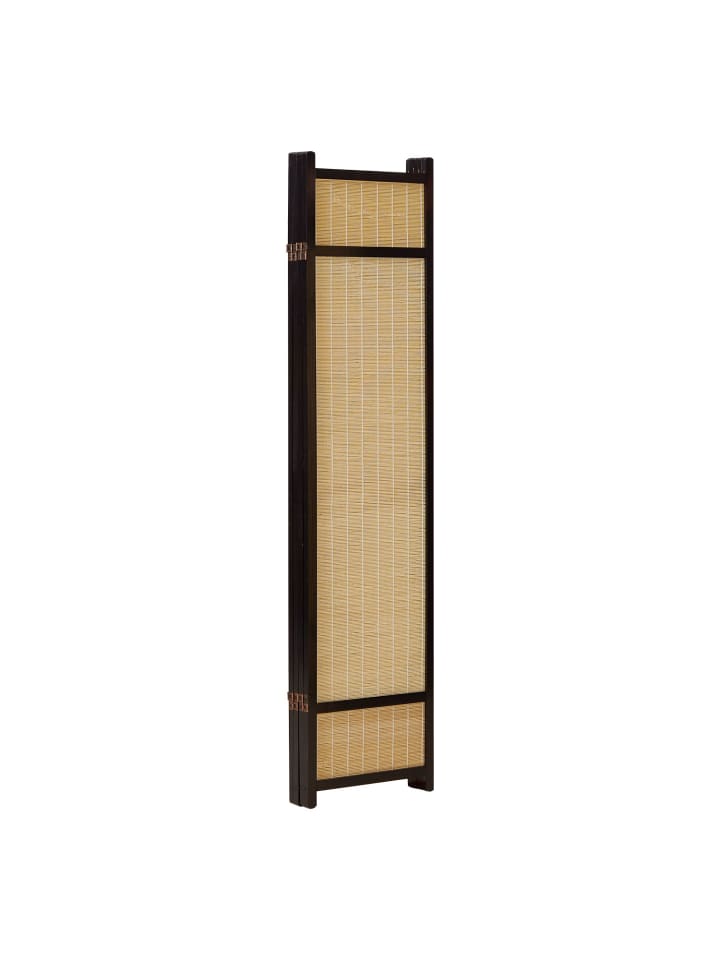 Homestyle4u 4-tlg. Paravent in Schwarz 176x175 günstig kaufen onesize