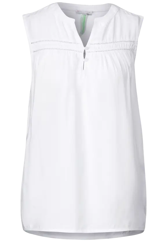 Street One Viskosebluse mit Häkeldetail