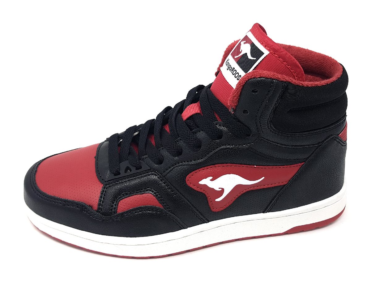 KangaRoos K-Slam Point Mid 80019 Schwarz 5103 jet black rouge