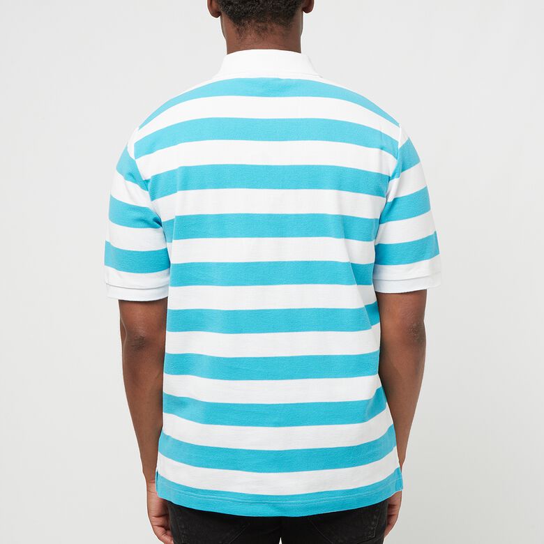 ICECREAM Striped Polo blue stripe
