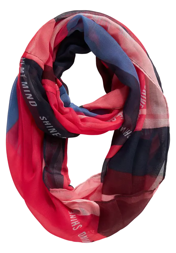 Street One Multicolor Print Loopschal