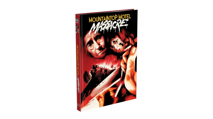 MOUNTAINTOP MOTEL MASSACRE - 2-Disc Mediabook Cover C (Blu-ray + DVD) Limited 250 Edition - Uncut