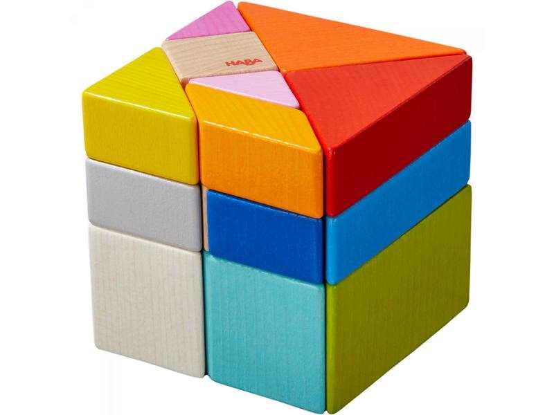Cube Tangram, jeu d’assemblage en 3D