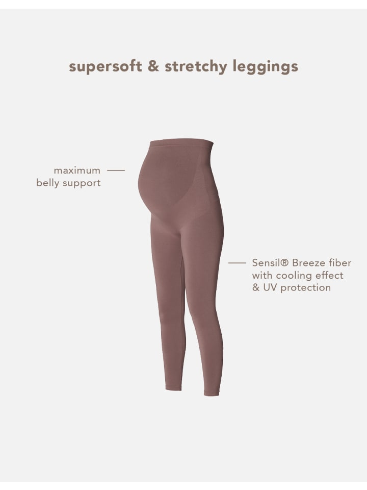 Noppies Umstandsleggings Cara in Deep Taupe günstig kaufen