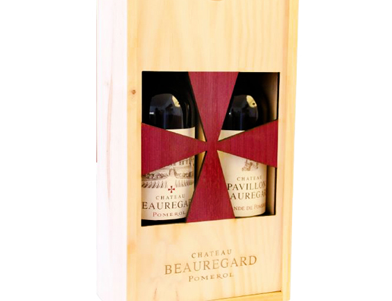 Château Beauregard Coffret Spécial 2 Bouteilles Bordeaux Pomerol