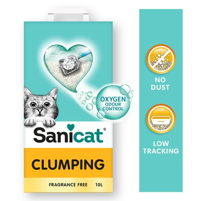 Sanicat Klumpende Katzenstreu Parfümfrei