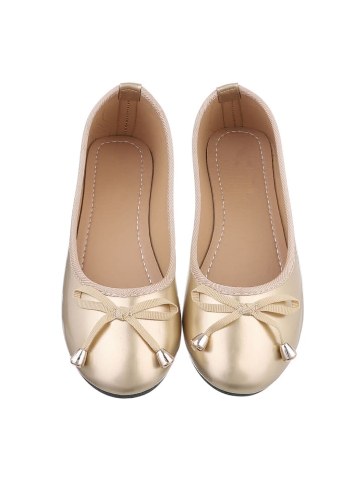 Ital-Design Ballerina in Gold günstig kaufen