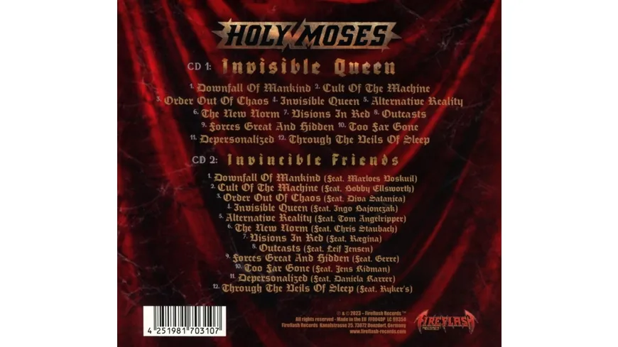 Invisible Queen (Ltd.Digipak)