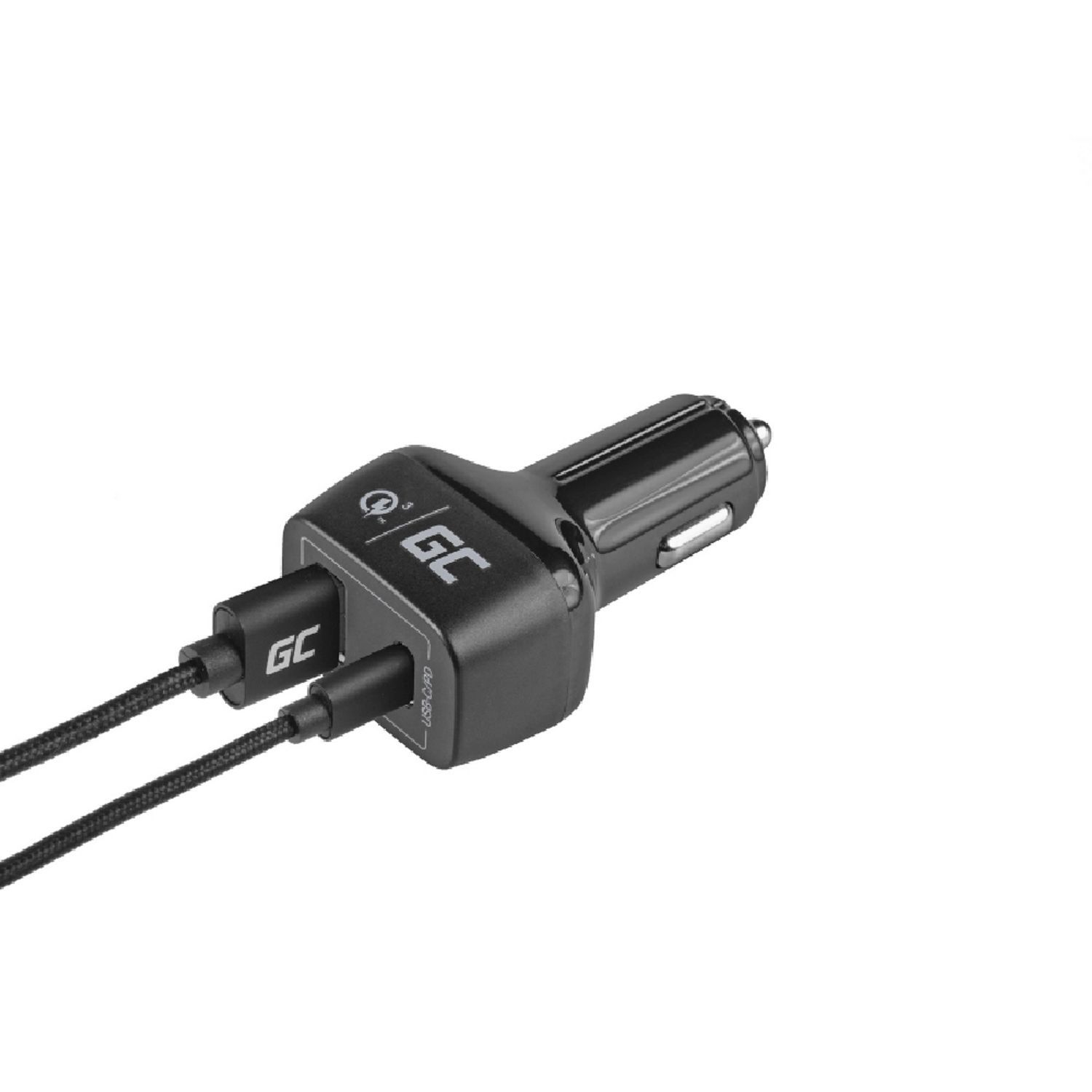 Green Cell Power Delivery USB-C/USB  In-Car Charger